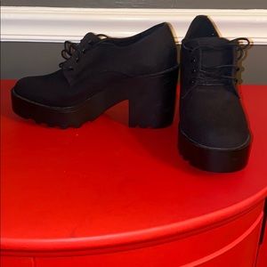 Black Platform Heels